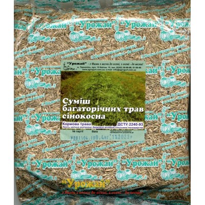 Насіння суміш багаторічних трав Сінокосна, 400 г
