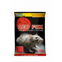 Засіб для боротьби з гризунами "RED FOX" , 100 гр (зернова принада)